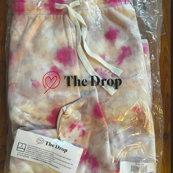 SOLD | The Drop Pink Tie Dye Soft Sweatpants NWT - Picture 5 of 8